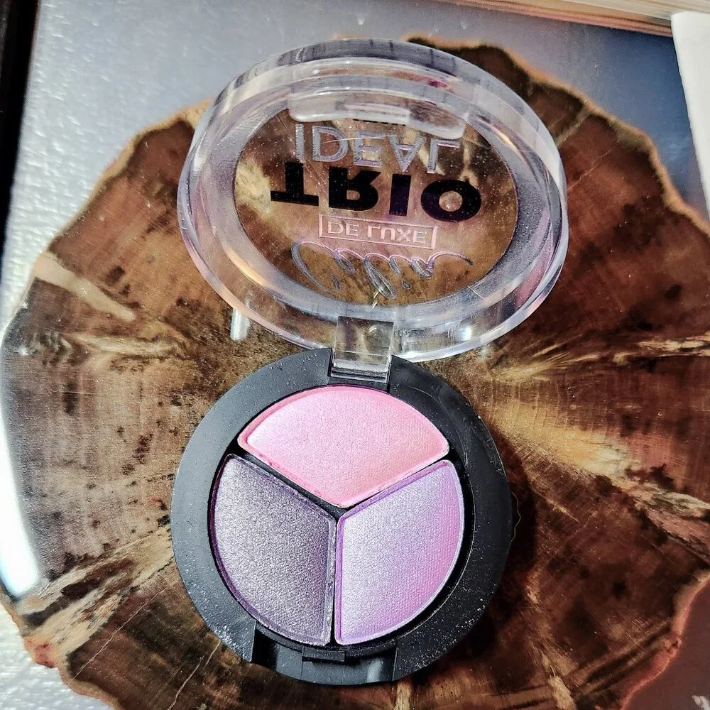 💟💄 CELIA De Luxe Trio Ideal Eyeshadow #301 4g Lavender Pink Purple
